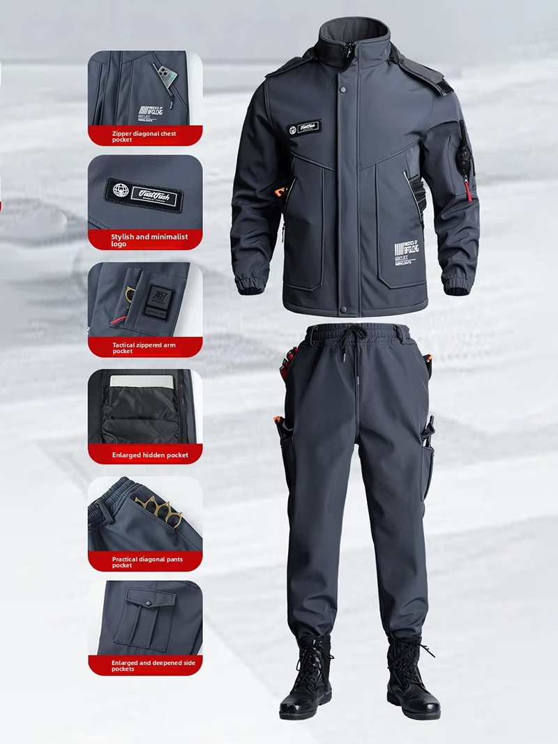 Thick Windbreaker Tracksuits M - Winter Clothing Pk ulasan dan harga
